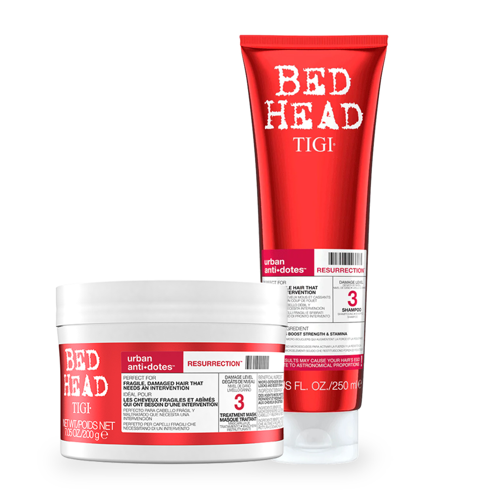 TIGI Bed Head Urban Anti+Dotes Damage Level 2 Recovery Moisturizing Daily  Shampoo & Conditioner - 2 Piece, Full Size Set 